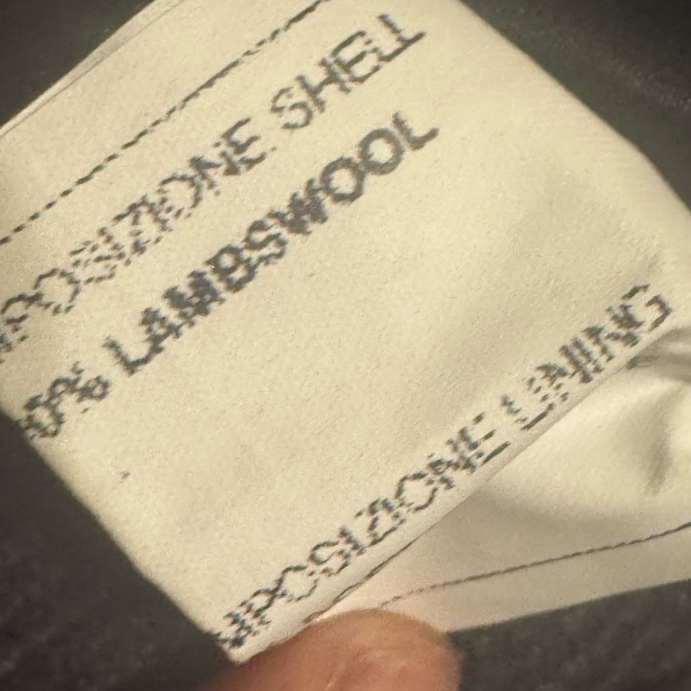 Brooks Brothers Lambswool Charcoal Trench Coat - Picture 9 of 16